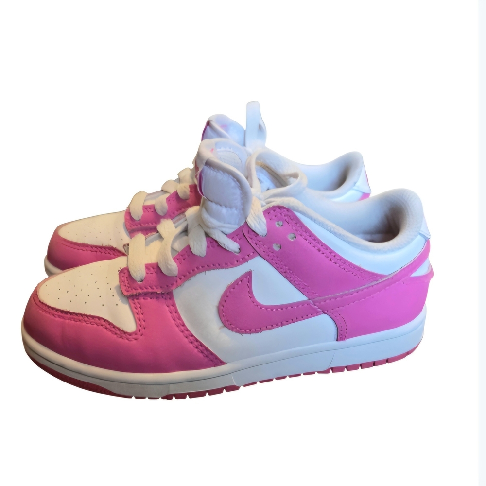Nike Kids Vibrant Pink and White Shoes